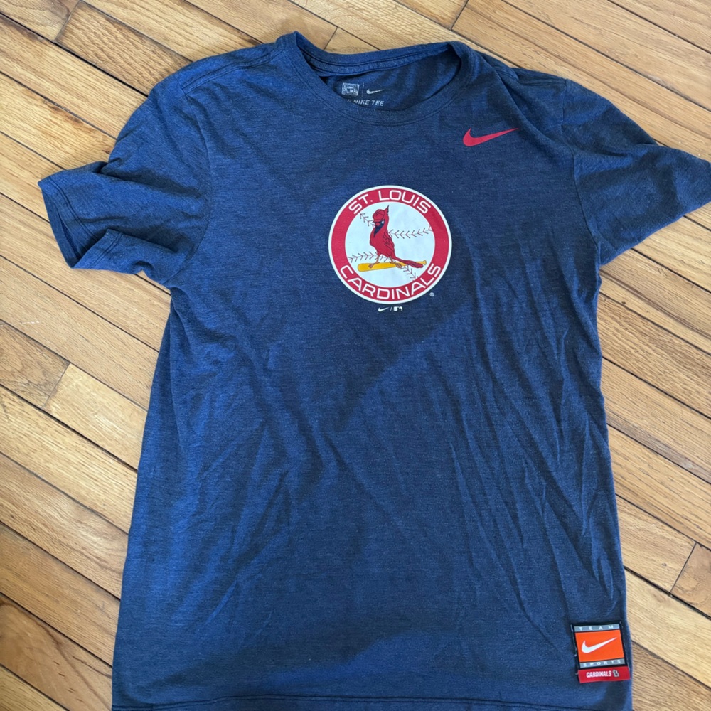 Nike Navy Blue St. Louis Cardinals Tee